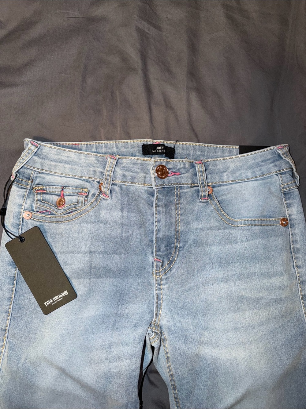 True Religion Joey Light Wash Women's Jeans